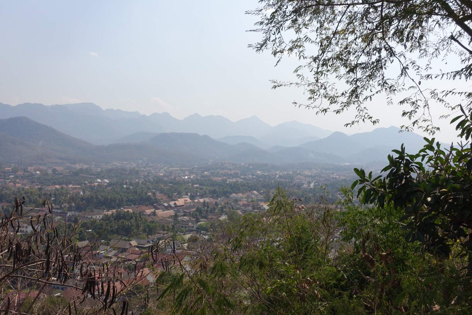 Mount Phou Si view